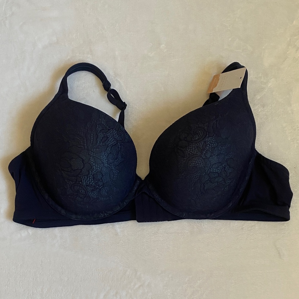 Cacique Midnight Blue Lace Bra